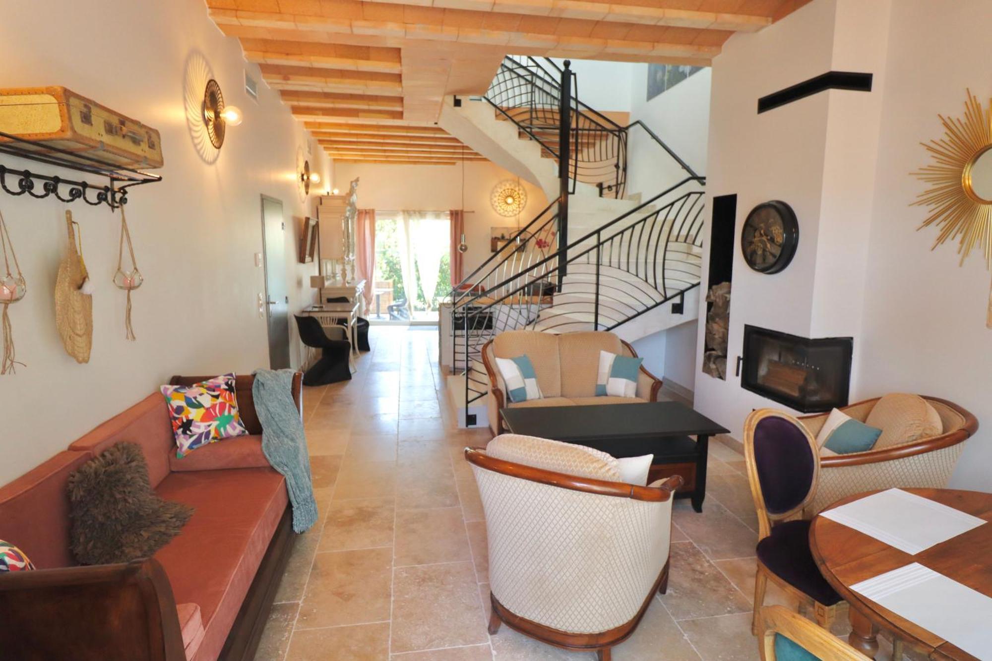 Chambres D'Hotes Avec Jacuzzi Et Piscine Au Mas De Cadoule Saint-Just  Ngoại thất bức ảnh