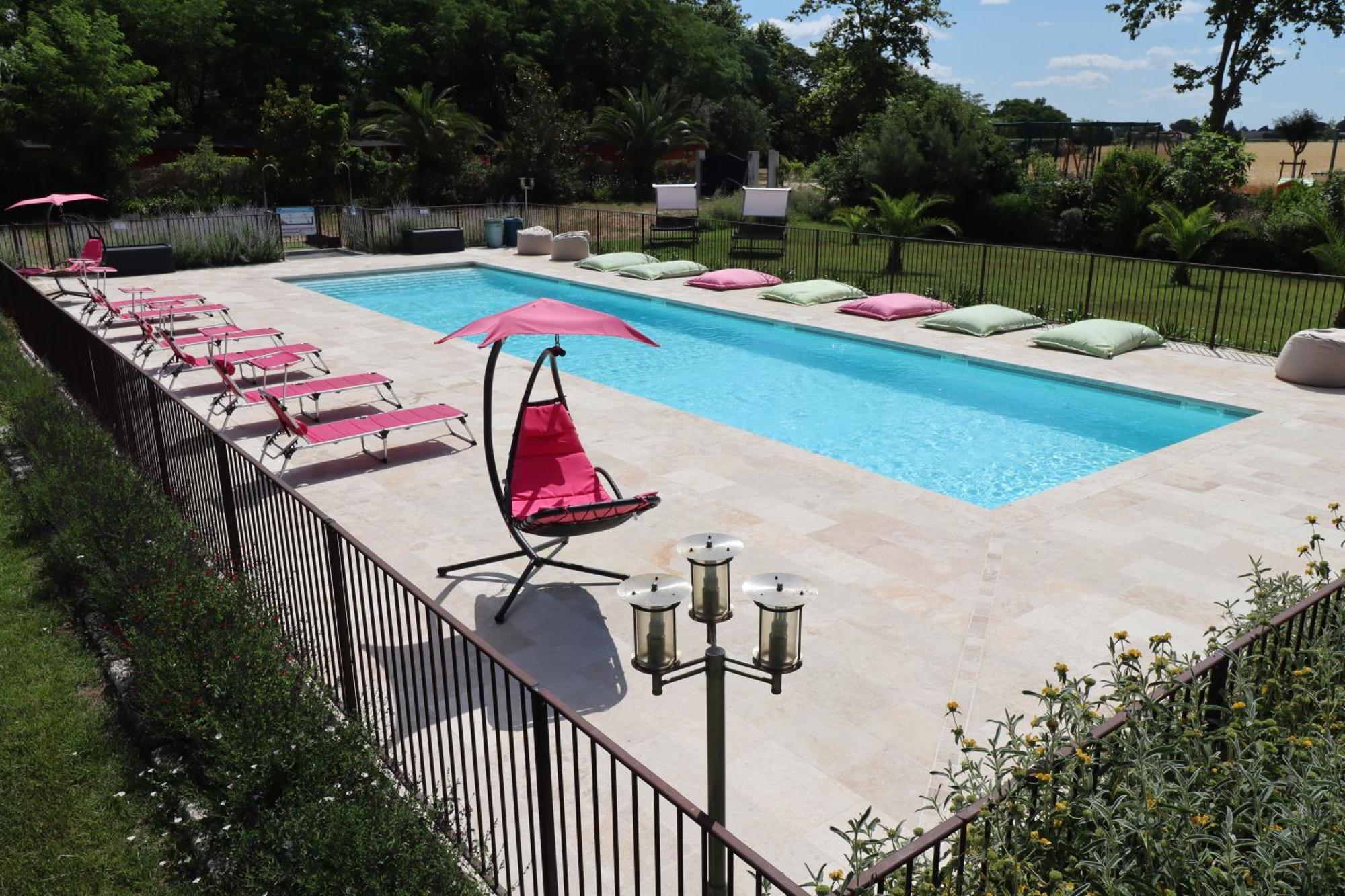 Chambres D'Hotes Avec Jacuzzi Et Piscine Au Mas De Cadoule Saint-Just  Ngoại thất bức ảnh